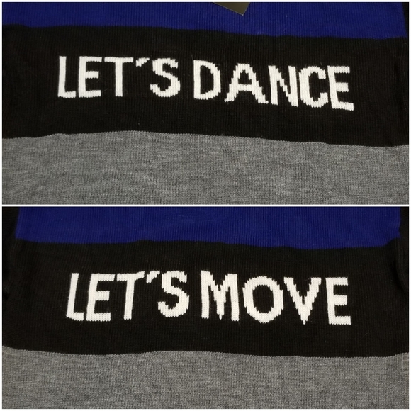 Zara man let's move, let's dance sweater - Picture 4 of 5